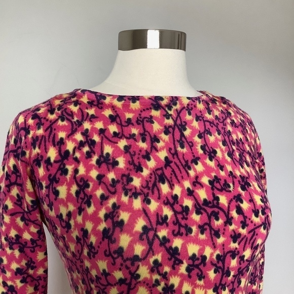 Lilly Pulitzer Anna Azalea 100% Merino Wool Tunic Sweater S - Picture 4 of 15